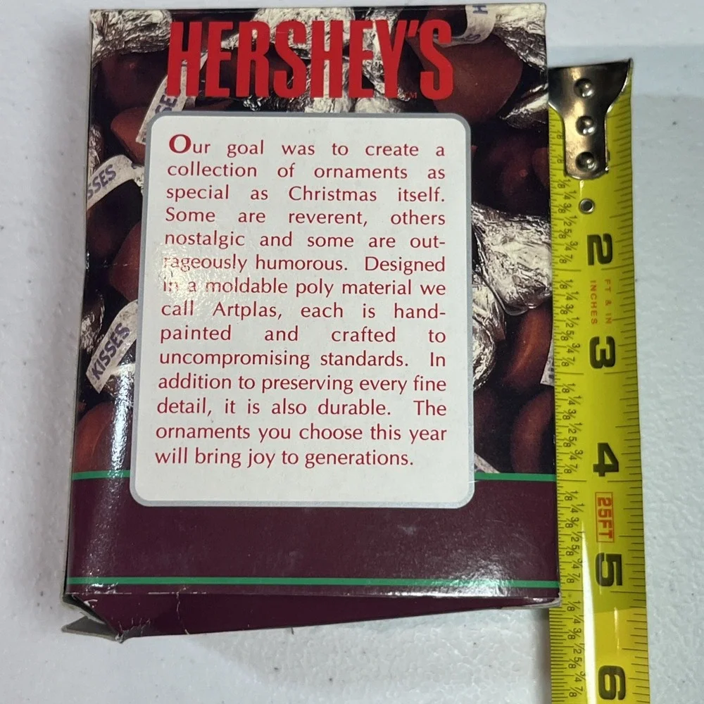 1993 Enesco Hershey's Christmas‎ Ornament 